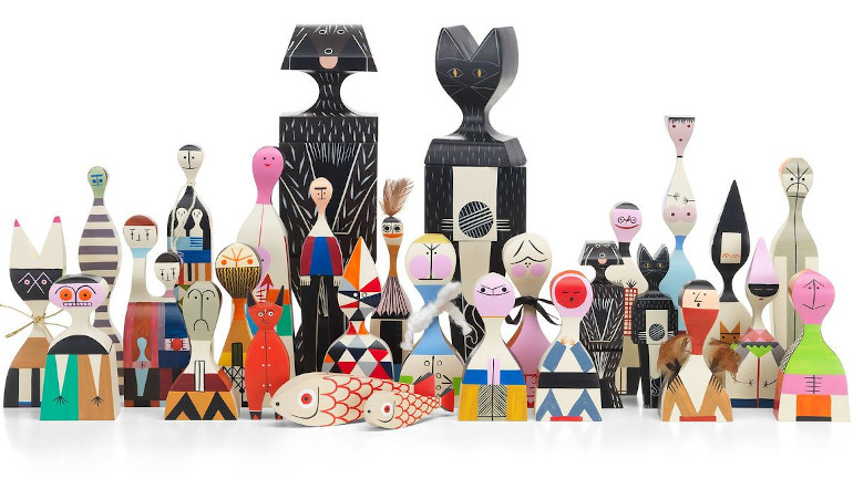 Figurines Wooden Dolls Girard